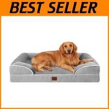 XL Orthopedic Dog Bed with Memory Foam - Waterproof