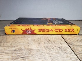 Night Trap (Sega 32X 1994) Complete CIB W/ Registration Card
