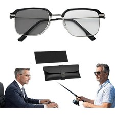 Intelligent Zoom Glasses HD Blue Light Filter Progressive Reading Eye Protection