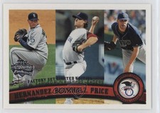 2011 Topps Factory Set Diamond Anniversary Felix Hernandez Clay Buchholz 7mb