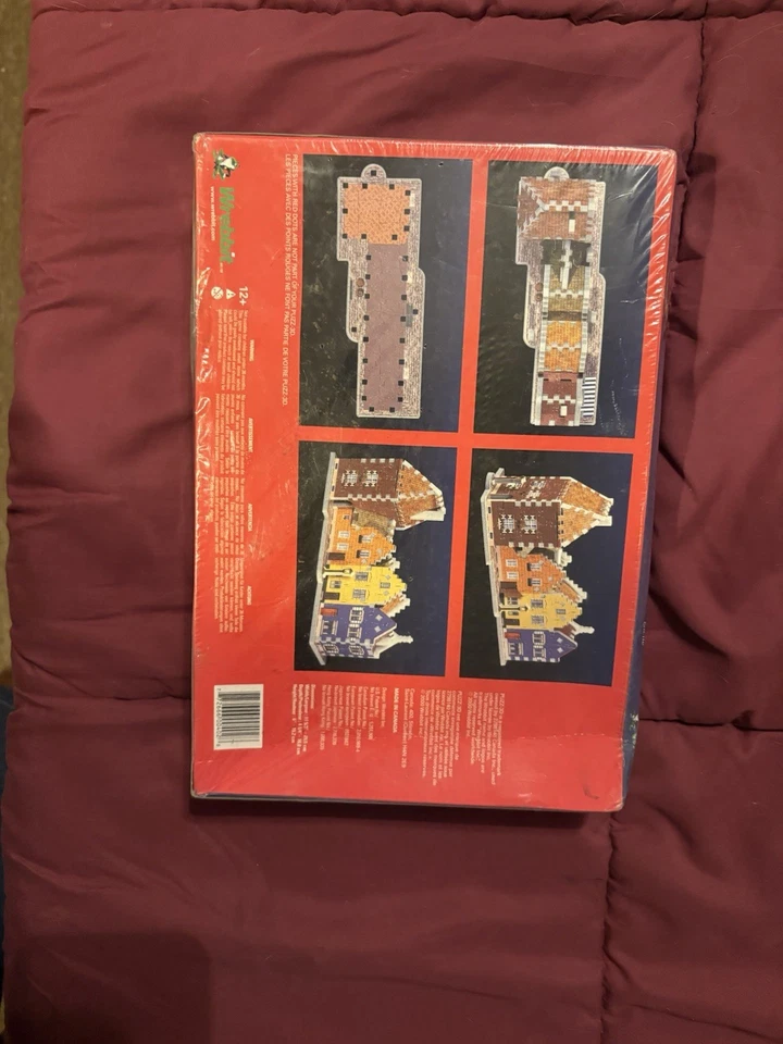Puzz 3D A Street in Belgium By Wrebbit NIB 184 Pieces SEALED Gift Puzzle Adult - Image 2 of 4