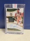 2019 2020 Panini Immaculate Giannis Antetokounmpo Patch Autographs 1 /35