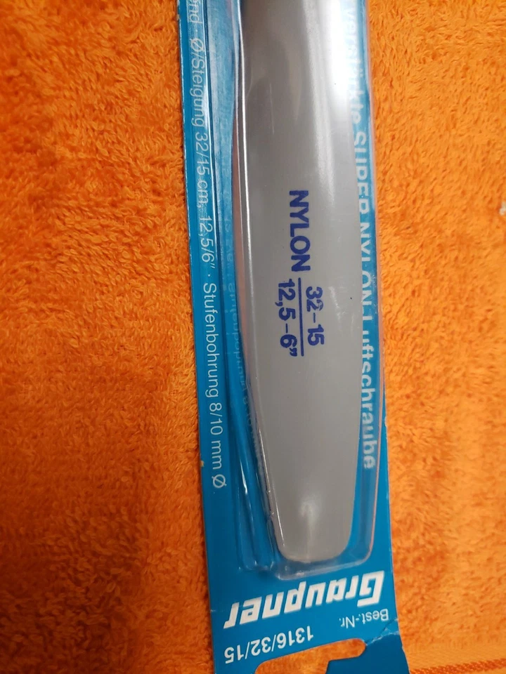 GRAUPNER Propeller - Super Graupner 12.5 X 6 Inch Prop 12.5x6" Rc Plane - New! - Image 3 of 4