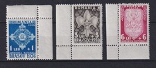 Romania 1936 Boy Scout Camp Brasov (Kronstadt) Mi No. 516-518 MNH **