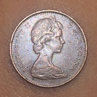 1978 Canada Small Cent 1 Cent Bronze RB Maple Leaf Coin KM# 60 — photo 1