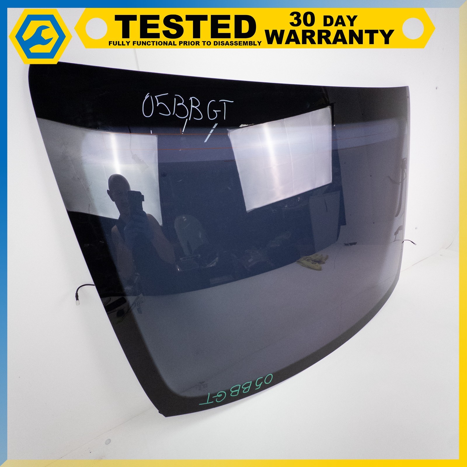 03-10 BENTLEY CONTINENTAL GT COUPE REAR WINDSHIELD AUTO GLASS OEM