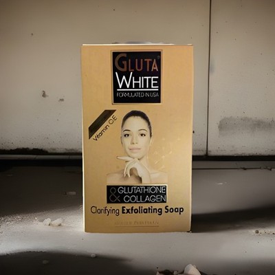 Gluta White Glutathione & Collagen Clarifying & Exfoliating Soap