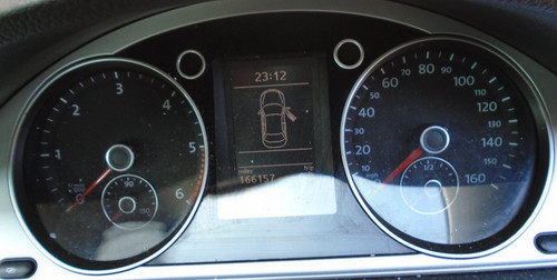 11 VW PASSAT B7 2.0 TDI 4DR TACHOKOPF KOMBIINSTRUMENT 10-15 AUSSCHLACHTEN AUTO