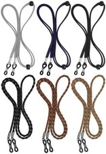 BILIONE 6 Pcs Eyeglasses Strap for Men Women, Leather Eye Glasses Holders Arou