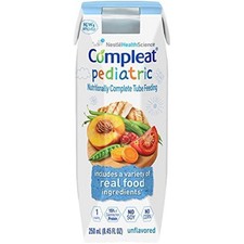 Compleat Pediatric 250mL, Nutritionally Complete Tube Feeding Formula, 24 Pack