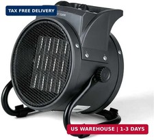 Outdoor Heaters for Patio, 1500W Electric Garage Heater, Black