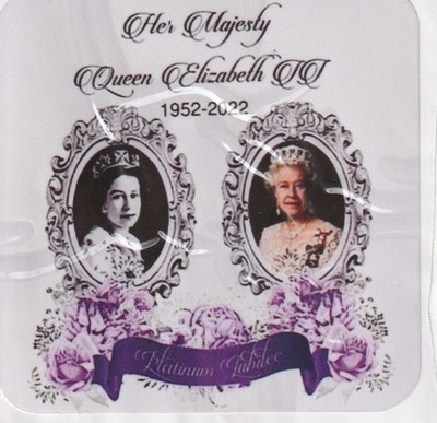 ***PLATINUM-JUBILEE-2022-AUFKLEBER***KÖNIGIN-QUEEN ELIZABETH II.-LONDON-ADEL