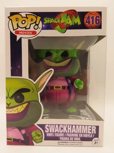 SWACKHAMMER Funko Pop! 2017 Movies Space Jam 416 Vaulted NIB Original Release