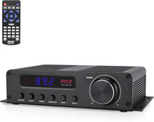 100W 5 Channel Audio Amplifier - Wireless Bluetooth Home Theater Power Stereo Re