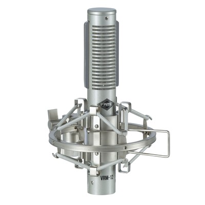 Audio Pro VRM-12 Bändchenmikrofon Silber Acht XLR 3 Pol Studio Instrument Gesang
