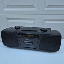 Magnavox AQ5215 Boombox Cassette Player Recorder Auto Reverse twoway fourspeaker