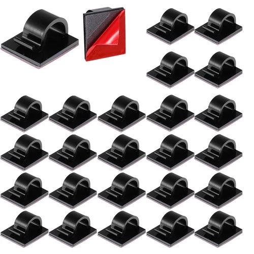 50 Stück -Kabelclips, Haken, Weihnachtslicht-Clips, Selbstklebende Lichthak9985