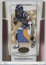 2007 Leaf Certified Materials Mirror Gold 19/25 Shawne Merriman #150 q9p