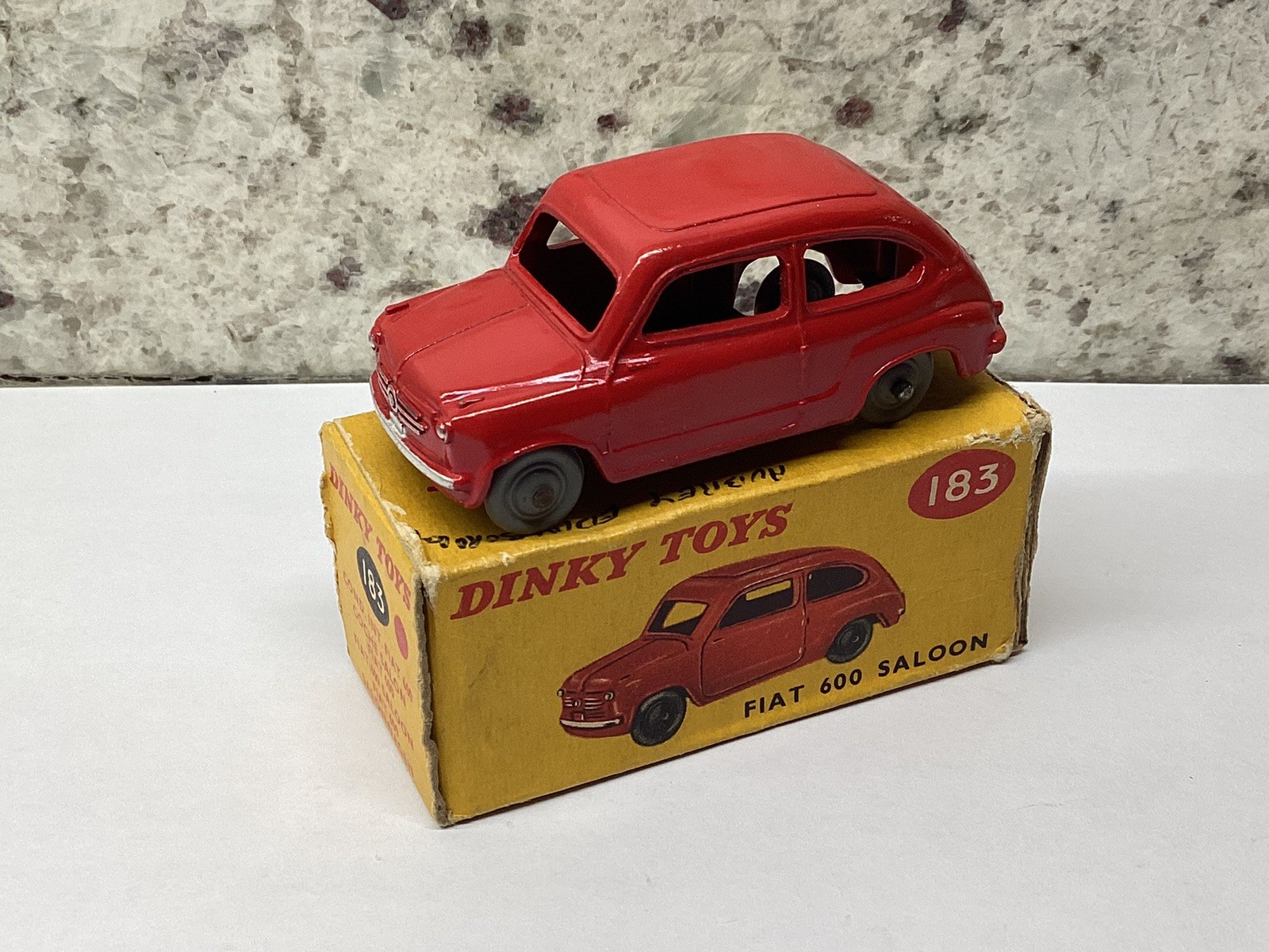 Dinky 183, Fiat 600 - Free Price Guide & Review