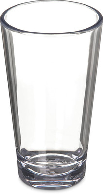 Alibi round Glass Clear Glass for Restaurants, Catering, Kitchens, Plastic, 16 O