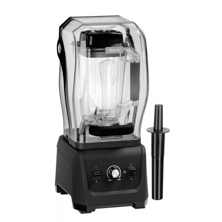 Blender noir en ABS robuste de 2,8 Litres avec cloche d'insonorisation