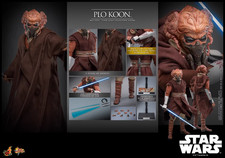 New in stock Hot Toys MMS785 Star Wars III Revenge of the Sith Plo Koon 1/6