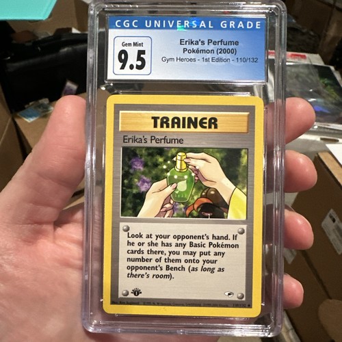 Erika's Perfume (1st Edition) graded CGC 9.5 for sale on eBay