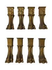 Zampe di leone in ottone piedi antichi piedini per mobili vintage per restauro