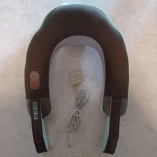 HoMedics Neck & Shoulder Massager Pillow with Vibration & Heat Model #:NMSQ-215