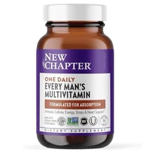 New Chapter Every Man's One Daily Multivitamin, 96 Tablets EXP 6/2026