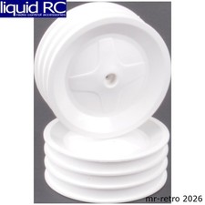 Schumacher Racing Products Ltd U7597 Front Wheels White pr - TOP CAT