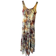 Nine West Floral Cottagecore Midi Dress – Size 4 Romantic Gardencore NWOT