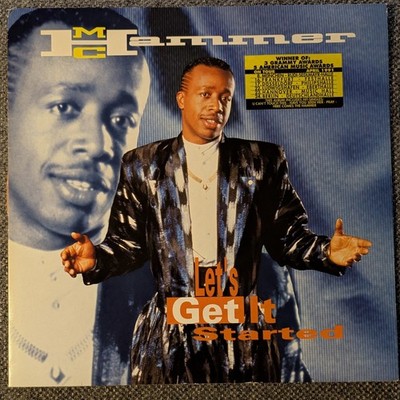 Vinyl LP 1991  - MC Hammer - Let's Get It Started