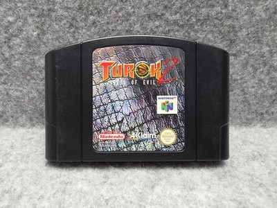TUROK 2 SEED OF EVIL NINTENDO 64 PAL/EUR-NOE N64 MODUL CARTRIDGE