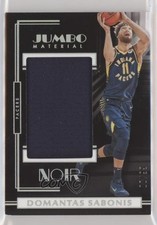 2019-20 Panini Noir Jumbo Material /99 Domantas Sabonis #JM-DOM 9l4
