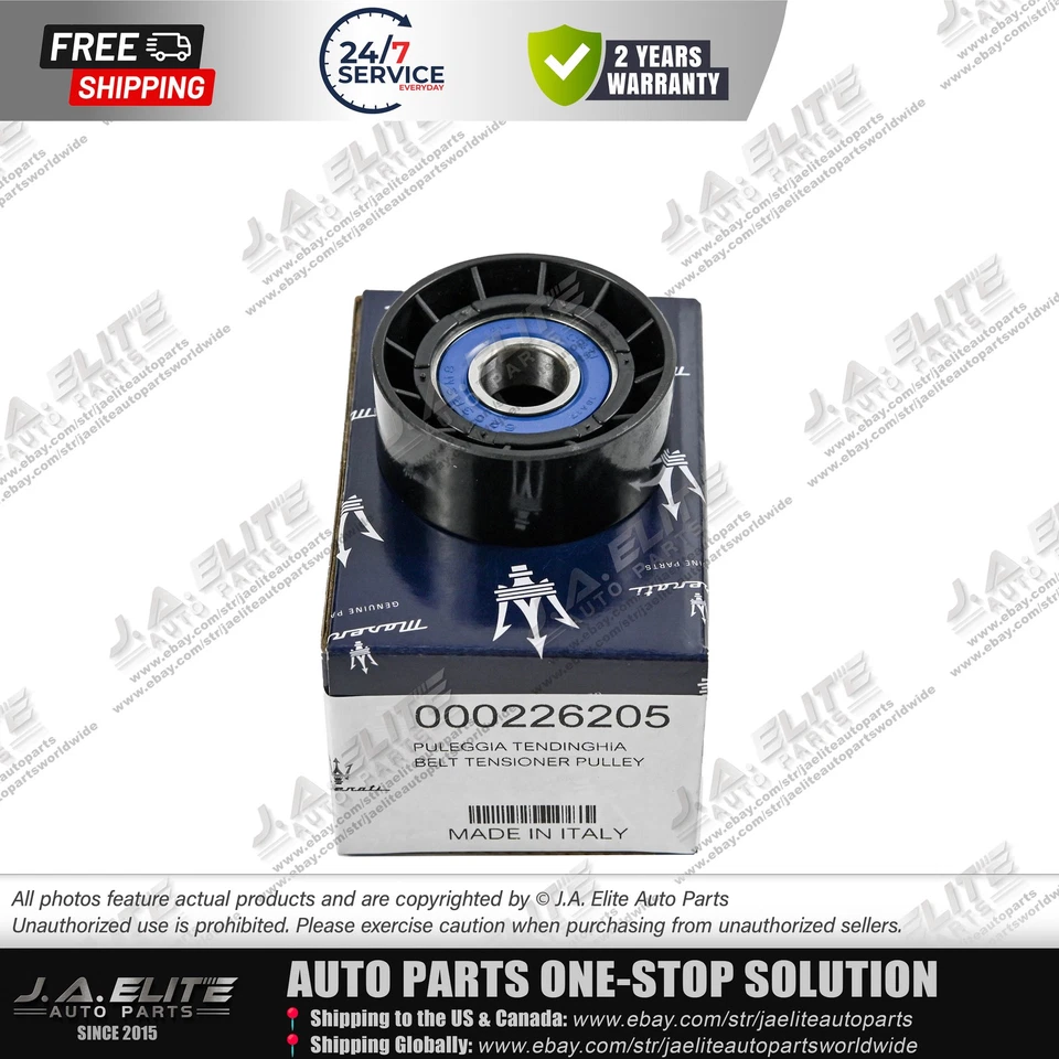 Polea de apriete de correa genuina para Maserati Quattroporte GranTurismo GC 226205 Foto 3 de 4