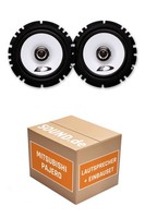 Lautsprecher Boxen Vorne Alpine SXE-1725 FüR Mitsubishi Pajero V60 2X Tief-Mitte