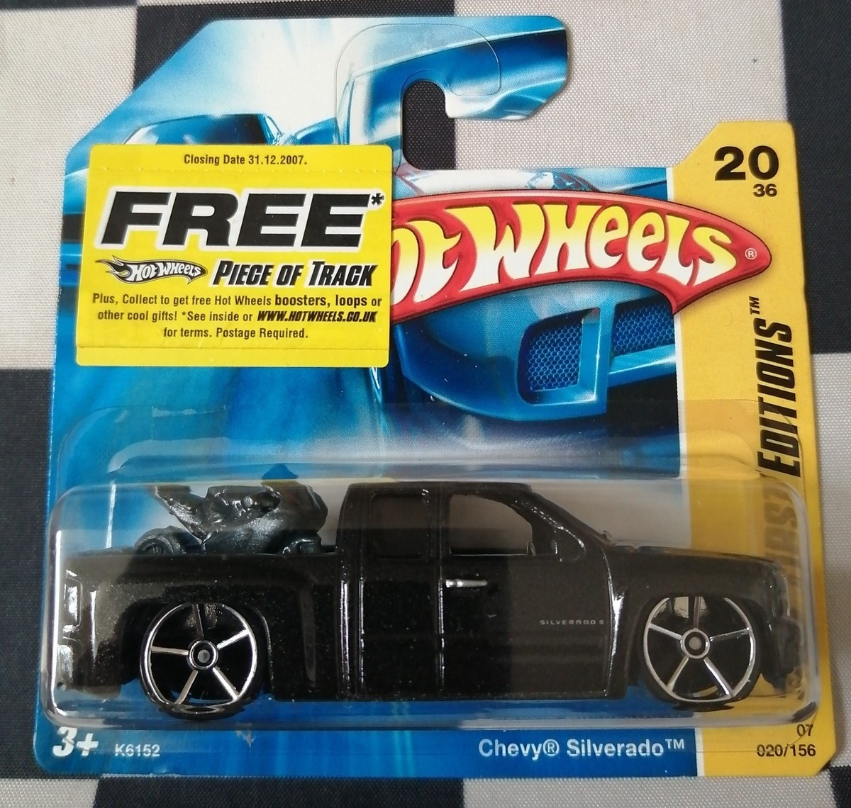 ホットウィール シェビー シルバラード 2007 FIRST EDITIONS ホットウィール シェビー シルバラード 2007 FIRST EDITIONS Hot