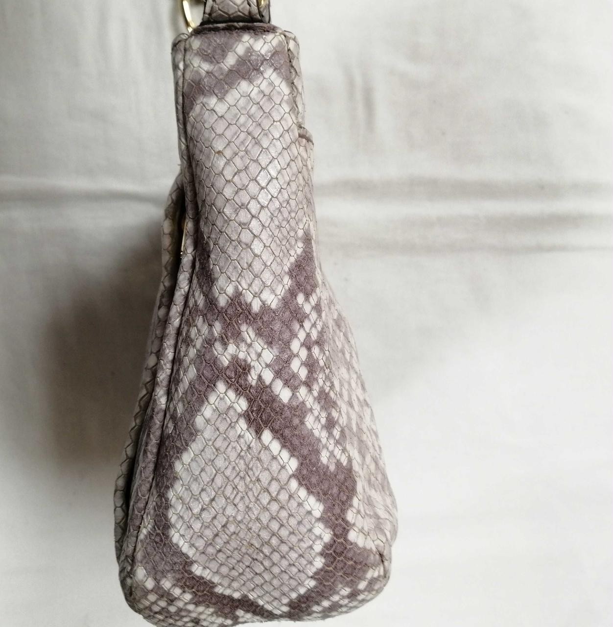 Shoulder Bag Michael Kors Model Gray Python Patte… - image 9