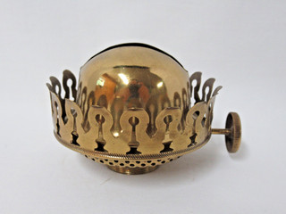 ANTIQUE N.O.S. P&A CLIMAX NUMBER 2 BRASS OIL LAMP BURNER