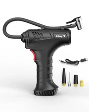 OnBrand Cordless Tire Inflator, 150PSI Tire Air Compressor Pump wit... Fast Ship