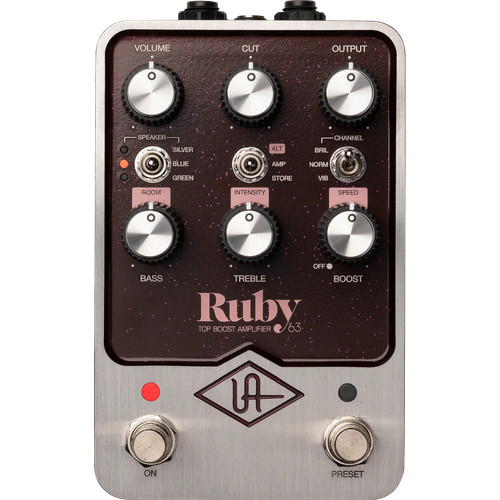 Universal Audio Ruby '63 Top Boost Amplifier Pedal