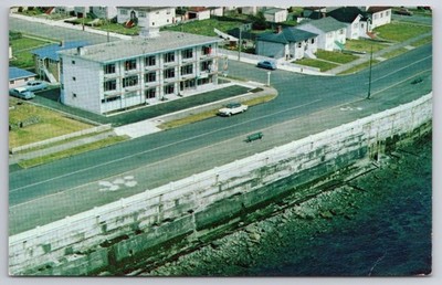 Surf Motor Hotel Victoria BC Postcard 1960s Oceanfront Dallas Road Canada