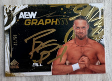 BIG BILL AUTO 2026 AEW SP Signature Edition Upper Deck GRAPHITI 11/50 AUTOGRAPH