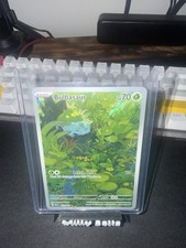 Pokémon TCG Bulbasaur Scarlet Violet-151 Illustration Rare Card 166/165 on eBay
