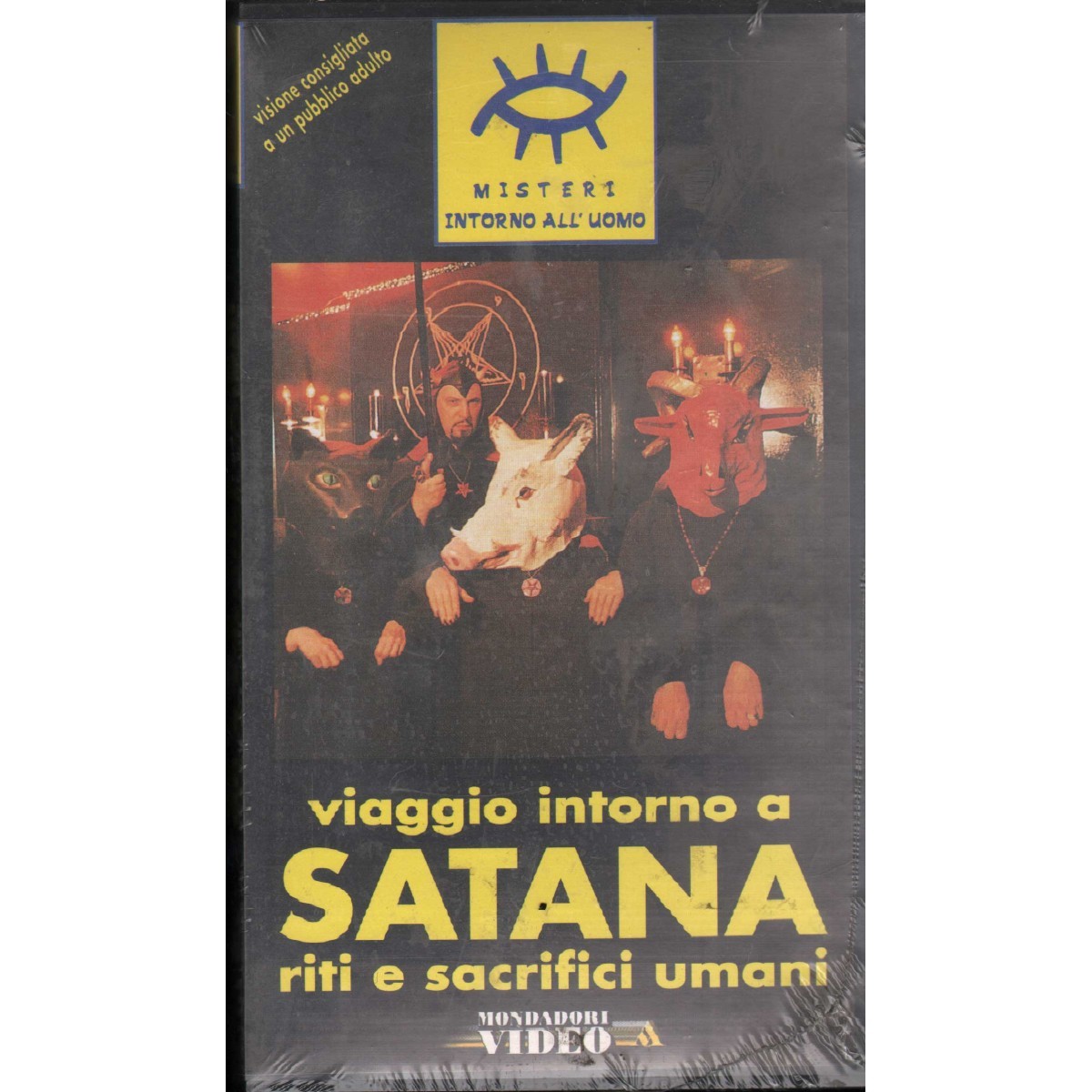 Journey Around Satan, Rites And Human Sacrifices VHS Giorgio Medail Univideo - M