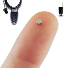 Mini Invisible Bluetooth Wireless Spy Nano Earpiece for Exam External Microphone