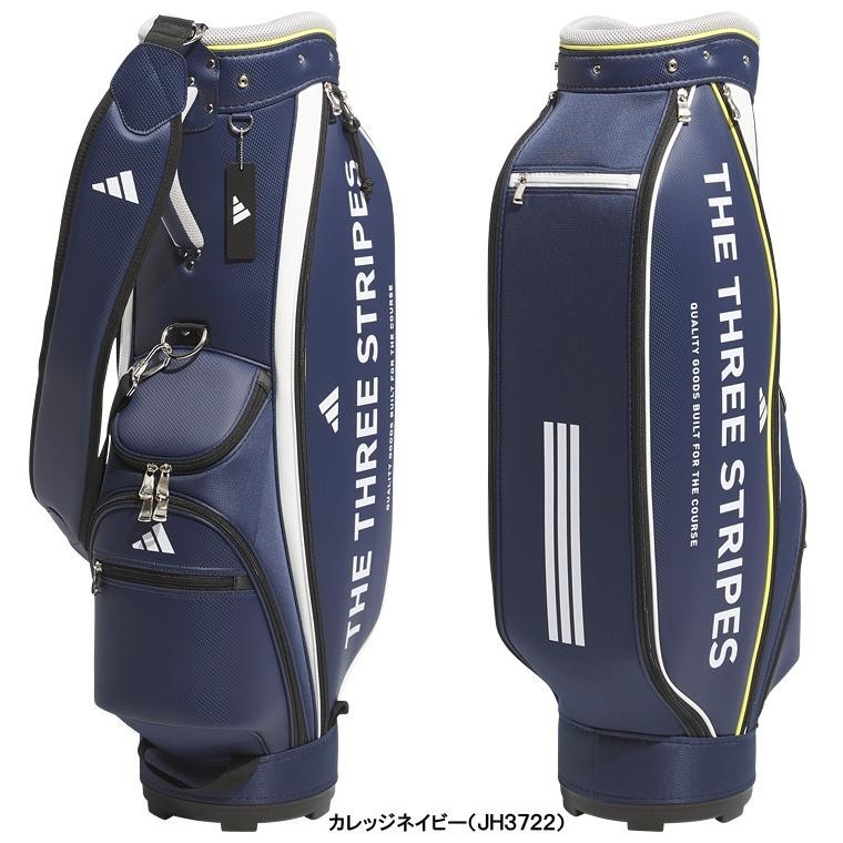 adidas Three Stripes キャディバッグ ネイビー adidas Three Stripes キャディバッグ ネイビー - メルカリ