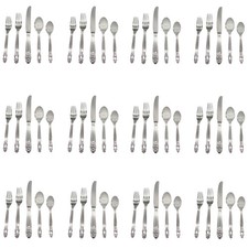 Towle Stockholm 18/10 Stainless Steel 60pc. F...