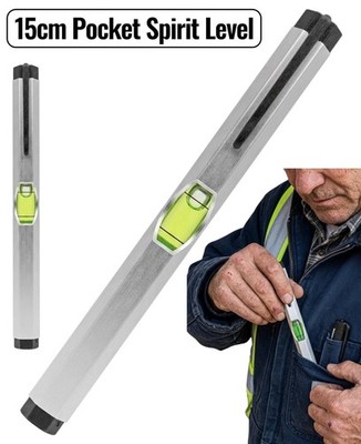 Kleine 6''/150mm Tasche Wasserwaage Gerüst Bootsbauer Zum Selbermachen Handwerkzeug 6 Zoll